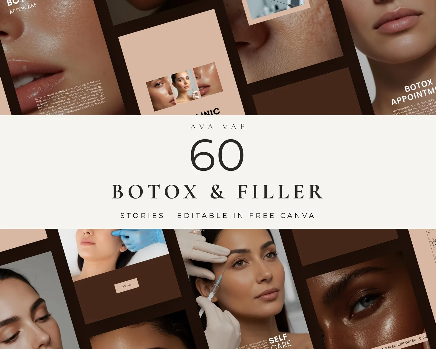 Injector Instagram Story Templates, Luxury style, template preview